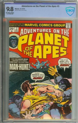Adventures On The Planet Of The Apes 3 Cbcs 9.  8 Ow/wh Pages