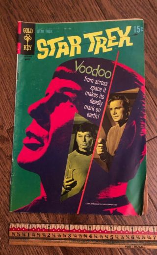 March,  1967 Gold Key Star Trek Comic Book - 7 In The First Series.