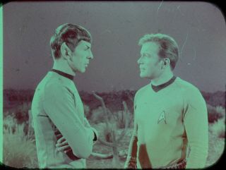 Star Trek Tos 35mm Film Clip Slide Spectre Of The Gun Kirk Spock 3.  6.  53