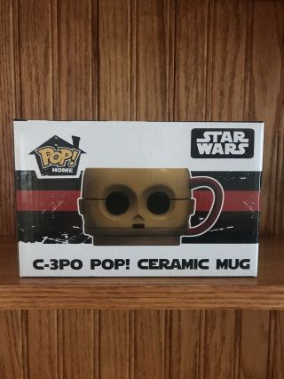 Funko Pop Home Smugglers Bounty Exclusive Star Wars C - 3po Ceramic Mug