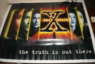 Rolled 1995 The X Files The Truth Is Out There Very Cool 36 X 54 Art Poster