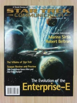 Star Trek Communicator Issue 113 The Evolution Of The Enterprise - E Fast