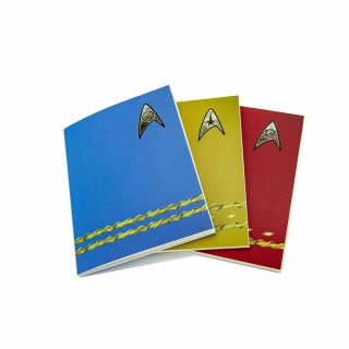 Star Trek: The Series Softcover Journals - Set Of 3