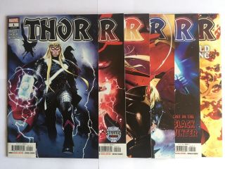 Thor 1 - 6 1 2 3 4 5 6 2020 Cover A 1st Prints Nm