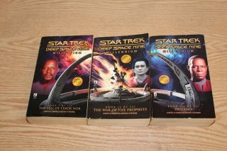 Star Trek Deep Space Nine Millennium Three Book Set (vol I,  Ii And Iii) By Reeve