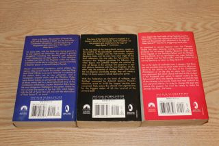 Star Trek Deep Space Nine Millennium Three Book Set (Vol I,  II and III) by Reeve 2