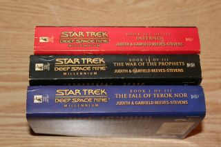 Star Trek Deep Space Nine Millennium Three Book Set (Vol I,  II and III) by Reeve 3