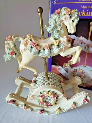 Classic Treasures Musical Animated Rocking Horse The Carousel Waltz 2