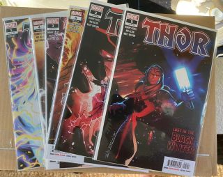 Marvel Comics Thor 1 - 7 Donny Cates Vol 6 1,  2,  3,  4,  5,  6 71st Prints Black Winter Nm