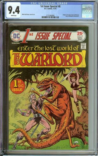 1st Issue Special 8 Cgc 9.  4 White Pages
