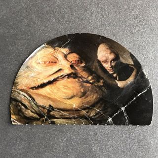 Star Wars Kelloggs Return Of The Jedi Picture Decoder Disc Toltoys Jabba The Hut