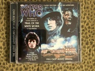 Doctor Who Audio Cd Big Finish - The Fourth Doctor - Trail Of The White Worm
