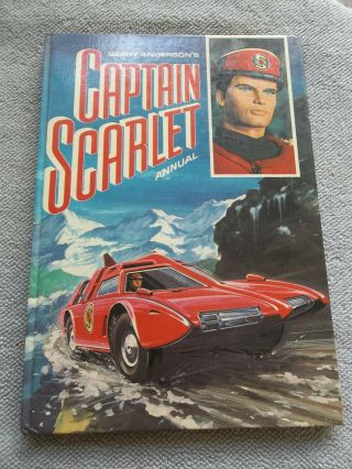 Captain Scarlet Annual 1968 Mysterons Gerry Anderson Uk