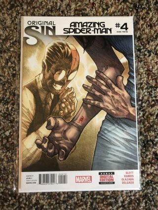 The Spider - Man 4 Silk 2nd Print (september 2014,  Marvel) Scarce