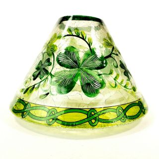 Yankee Candle Crackle Large Jar Shade St.  Patrick 