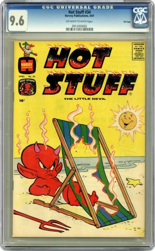 Hot Stuff 34 Cgc 9.  6 1961 0912450002