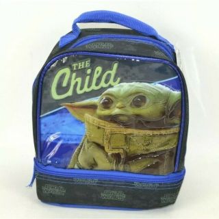 Star Wars Mandalorian " The Child " Baby Yoda Boys Lunch Box Bag 840716222354