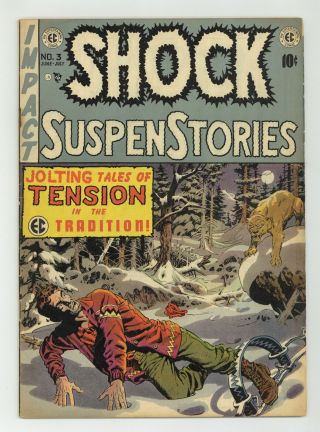 Shock Suspenstories 3 Gd 2.  0 1952