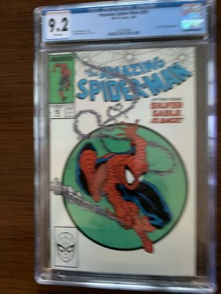 The Spider - Man 301 Cgc 9.  2 (marvel 1988) Silver Sable Appearance.