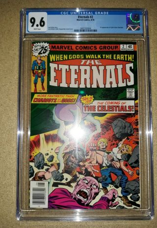 The Eternals 2 Cgc 9.  6 Marvel Comics 1976