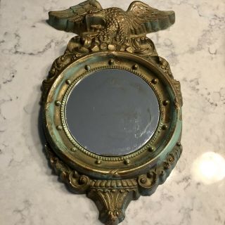 American Eagle Federal Mirror Vintage Plaster 16 