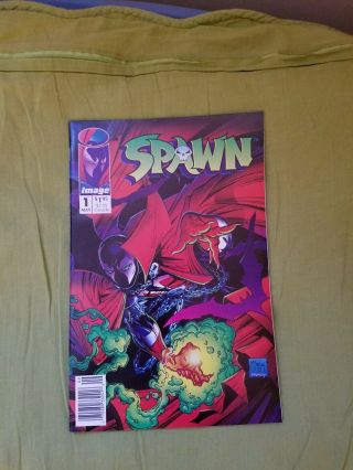 Spawn 1 Image Comics 1st Appearance Of Spawn 1992 News Stand Edition Nm
