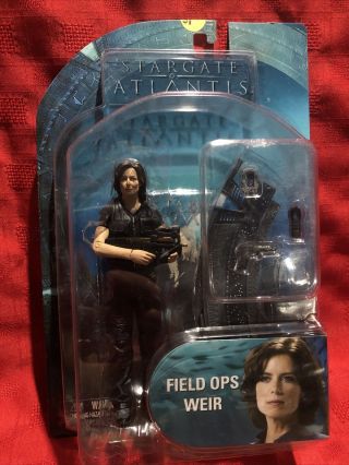 Field Ops Weir Stargate Atlantis Action Figure Rare Collectible