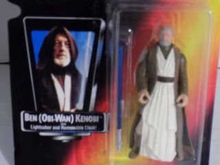 Star Wars Ben Obi Wan Kenobi The Power of the Force 1995 Kenner Figure 69576 2