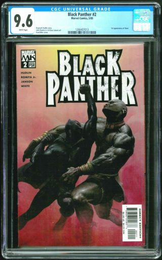 Black Panther 2 (2005) - Cgc 9.  6 (first Appearance Of Shuri)