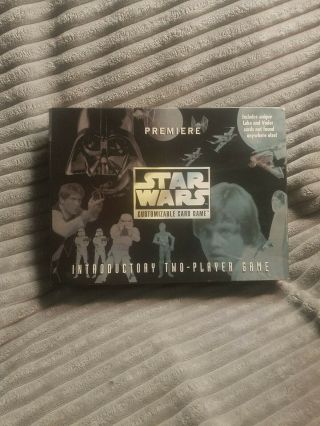 1995 Star Wars Premiere Customizable Card Game Introductory Two - Player Game