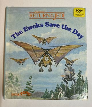The Ewoks Save The Day Pop - Up Book 1983 Star Wars Return Of The Jedi Hardcover