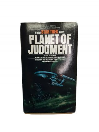 Planet Of Judgement Star Trek Book Novel Paperback First Edition 1977