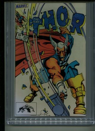 THOR 337 8.  5 CGC White Pages 1983 Newsstand 1st Beta Ray Bill GOTG 3 SHIPS 2