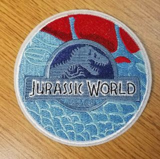 Jurassic World Park Logo Costume Patch 3 1/2 Inches Wide