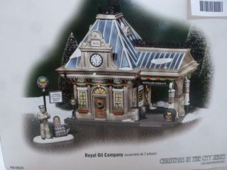 Department 56 Christmas In The City Royal Oil Company