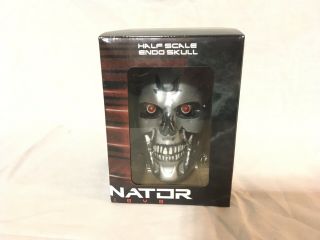 Terminator Genisys 1/2 Scale Endo Skull Toy Loot Crat Exclusive Cond