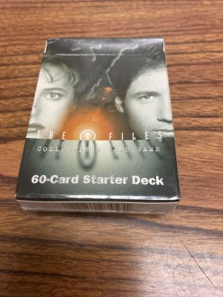 The X - Files 60 - Card Starter Deck Collectible Card Game