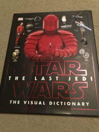 Star Wars The Last Jedi Visual Dictionary Book