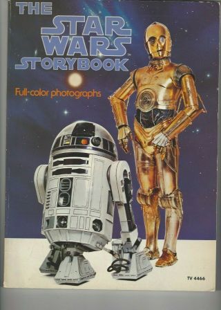 The Star Wars Storybook 1978 Full Color Photographs Tv 4466 Paperback Scholastic