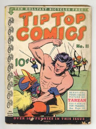 Tip Top Comics 11 Gd - 1.  8 1937