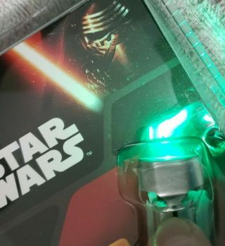Star Wars Yoda baby Light Saber Keychain Flashlight Disney in Package 3