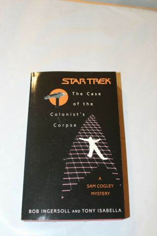 2004 Paperback Star Trek The Case Of The Colonist 