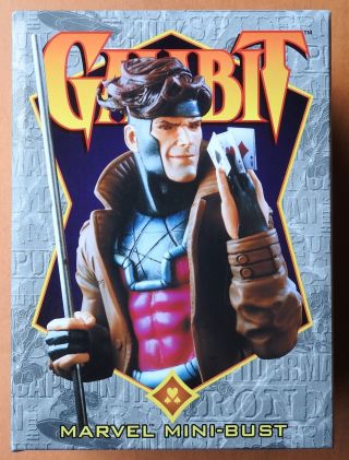 Gambit MINI BUST Low 239/4000 STATUE X - Men MARVEL BOWEN DESIGNS LIMITED ED OOP 2