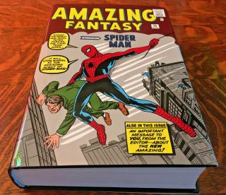 Marvel The Spider - Man Omnibus Vol.  1 Hard Cover Book Stan Lee Steve Ditko