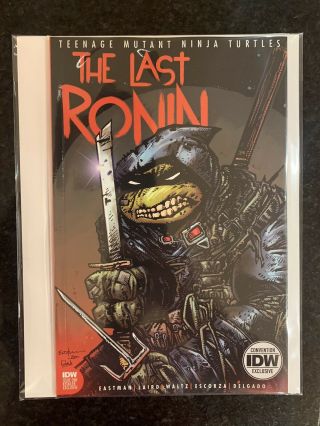 Tmnt The Last Ronin 1 Idw Comics Nycc 2020 Kevin Eastman Variant Cover Nm,