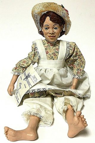 Vintage Daddy’s Long Legs Lucy 12” African American Woman Doll