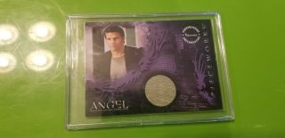 Angel Inkworks Pieceworks Card Buffy Season 4 Four Pw1 Shirt David Boreanaz