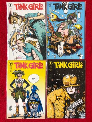 Tank Girl 2 - 1 2 3 4 Set 1993 / Dark Horse Comics