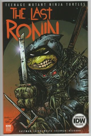 Tmnt The Last Ronin 1 Idw Comics Nycc 2020 Exclusive Kevin Eastman Cover Nm
