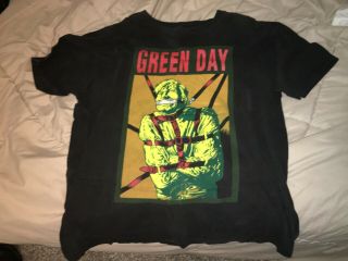 Green Day T - Shirt X - Large Vintage Insomniac Dookie 1995 Xl